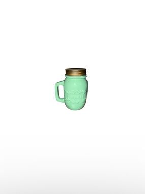 David’s Tea Mason Jar Mug with Strainer and Lid